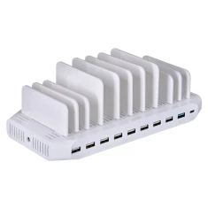 Зарядна станція Unitek Y-2190 10x USB 160 Вт (4894160031778)