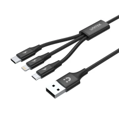 Кабель Unitek 3-в-1 USB-A — USB-C / Lightning / microUSB (4894160036889)