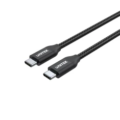 Кабель Unitek USB-C – USB-C PD 100 Вт Black (4894160038371)