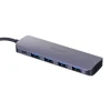 Хаб Unitek USB-C 4x USB 3.1 Gen 1 Micro USB (4894160042798)