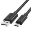 Кабель Unitek USB-A 2.0 – USB-C 3 м Black (4894160043368)