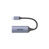 Адаптер Unitek USB-C на RJ45 1 Gbps PD 100 Вт (4894160047595)