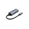 Адаптер Unitek USB-C на RJ45 1 Gbps PD 100 Вт (4894160047595)