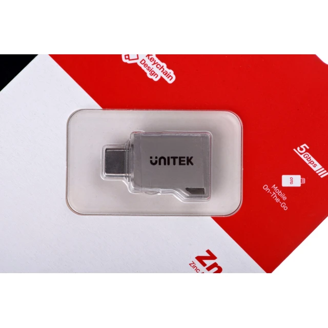 Адаптер Unitek USB-C на USB-A 3.1 Gen 1 (4894160047670)