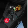 Автомобильное зарядное устройство Unitek P1400A 38 Вт USB-A USB-C QC3.0 (4894160047830)