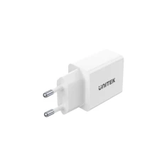 Мережевий зарядний пристрій Unitek P1113A-EU 2x USB-A 12 Вт White (4894160048608)
