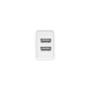 Мережевий зарядний пристрій Unitek P1113A-EU 2x USB-A 12 Вт White (4894160048608)