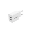 Мережевий зарядний пристрій Unitek P1113A-EU 2x USB-A 12 Вт White (4894160048608)