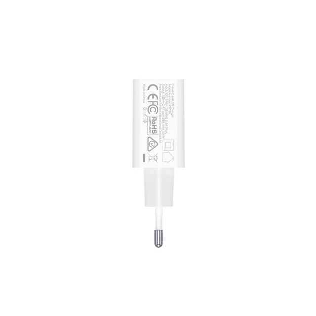 Мережевий зарядний пристрій Unitek P1113A-EU 2x USB-A 12 Вт White (4894160048608)