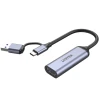 Карта відеозахоплення Unitek USB-C/A HDMI 1.4B 4K (4894160049315)