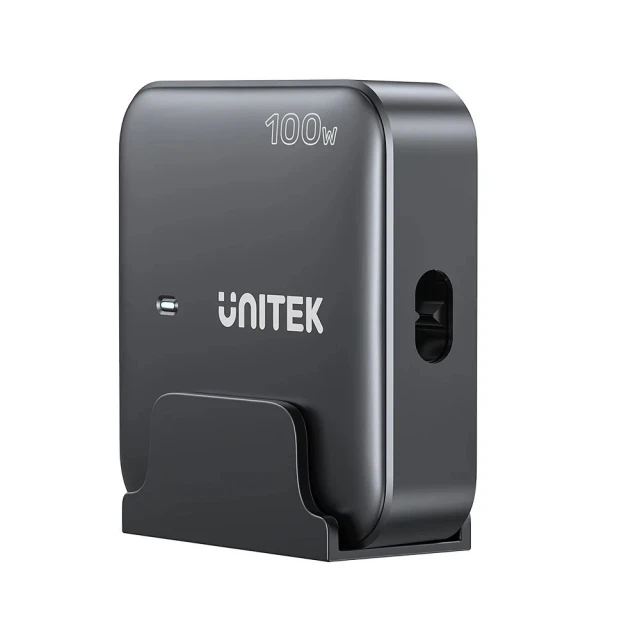 Зарядна станція Unitek P1229ABK01-EU GaN 100 Вт 2x USB-A 2x USB-C Black (4894160051066)