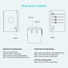 Дорожній зарядний пристрій Unitek EU/US/UK/AUS GaN PD 65 Вт (4894160052032)