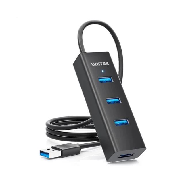 USB-хаб Unitek 4 x USB-A 3.0 5 Gbps (4894160052179)
