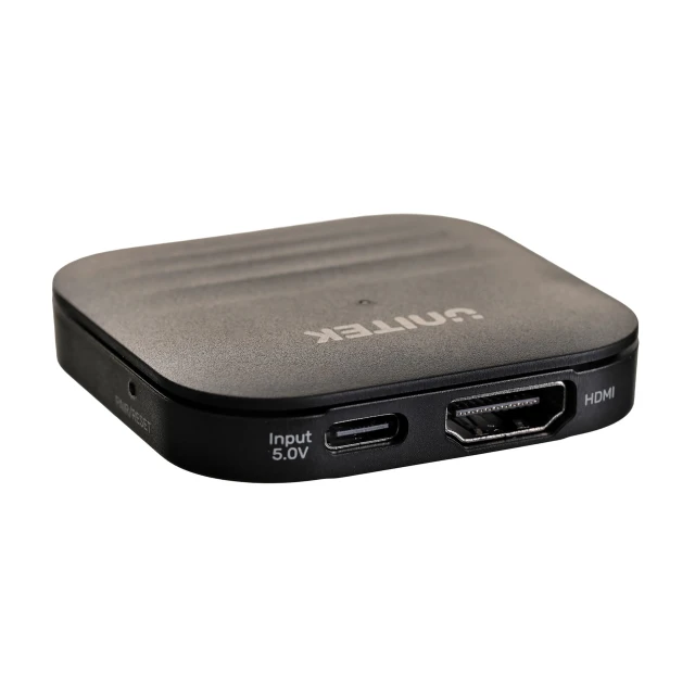 Бездротовий передавач Unitek HDMI USB-C до 50 м Black (4894160052384)