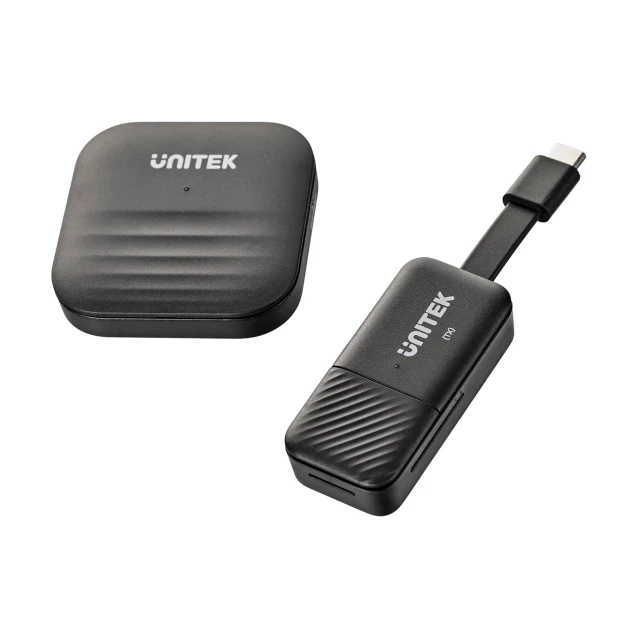 Бездротовий передавач Unitek HDMI USB-C до 50 м Black (4894160052384)