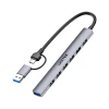 USB-хаб Unitek USB-A/C 7в1 USB-A 5 Gbps (4894160057525)
