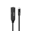 Кабель-подовжувач Unitek USB-C 10 Гбіт/с 5 м Black (4894160057723)