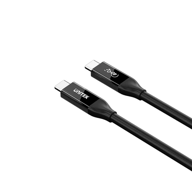 Кабель Unitek USB-C 4.0 PD 100 W 40 Gbps 8K 2 м (4894160057976)