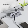 USB-хаб алюмінієвий Unitek USB-A/C 2x USB-A 2x USB-C 5 Gbps (4894160058546)