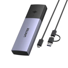 Зовнішній кейс Unitek для SSD M.2 PCIe 10 Гбіт/с з функцією локалізації (4894160059284)