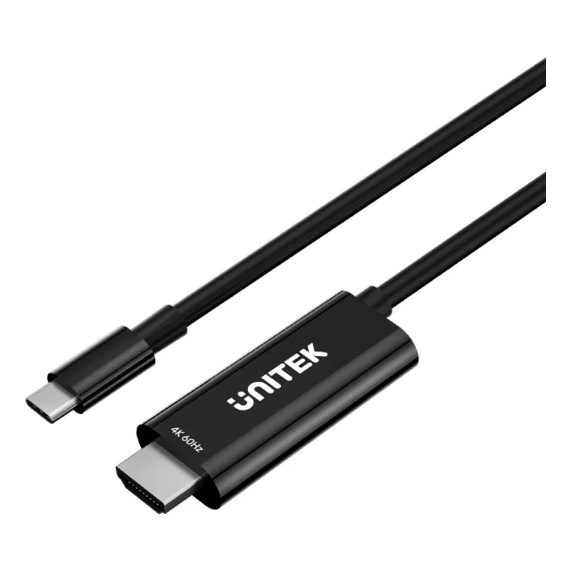 Кабель Unitek USB-C – HDMI 4K 60 Гц с портом PD 100 Вт M/M (4894160059901)