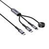 Кабель Unitek USB-C 3 в 1 USB-C + Lightning + Apple Watch PD 100 Вт 480 Мбит/с 1,2 м (4894160060105)