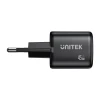 Мережевий зарядний пристрій Unitek GaN 45 Вт 2x USB-C PD 3.0 QC Black (4894160060280)