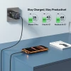 Мережевий зарядний пристрій Unitek GaN 45 Вт 2x USB-C PD 3.0 QC Black (4894160060280)