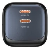 Мережевий зарядний пристрій Unitek GaN 45 Вт 2x USB-C PD 3.0 QC Black (4894160060280)