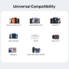 Мережевий зарядний пристрій Unitek GaN 45 Вт 2x USB-C PD 3.0 QC Black (4894160060280)