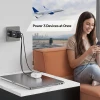 Мережевий зарядний пристрій Unitek GaN 65 Вт 2x USB-C USB-A PD Black (4894160060310)