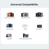 Мережевий зарядний пристрій Unitek GaN 65 Вт 2x USB-C USB-A PD Black (4894160060310)