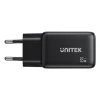 Мережевий зарядний пристрій Unitek GaN 65 Вт 2x USB-C USB-A PD Black (4894160060310)