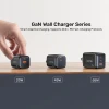 Мережевий зарядний пристрій Unitek GaN 65 Вт 2x USB-C USB-A PD Black (4894160060310)