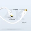 Кабель Unitek HDMI 2.1 8K HDR 2 м White (4894160060402)