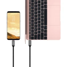 Кабель Momax Elite Link USB-C 100W 5A Power Delivery 100cm Black (DTC10D)