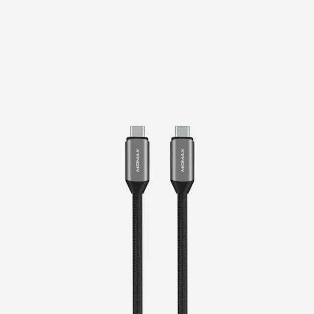 Кабель Momax Elite Link USB-C 100W 5A Power Delivery 100cm Black (DTC10D)