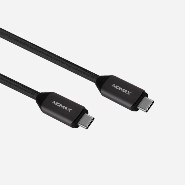 Кабель Momax Elite Link USB-C 100W 5A Power Delivery 100cm Black (DTC10D)