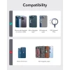 Кошелёк ESR Classic RFID Magnetic Wallet Stand Black (4894240217122)