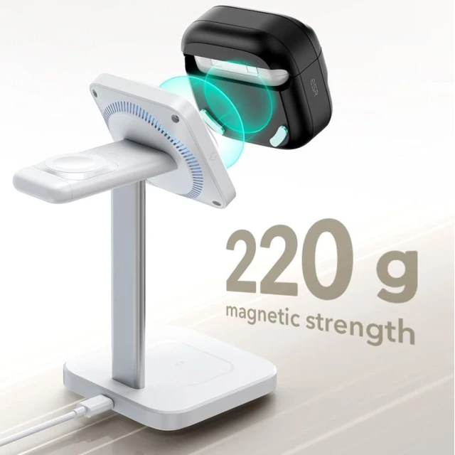 Чохол для навушників ESR Pulse Halolock для AirPods 4 Black with MagSafe (4894240217702)