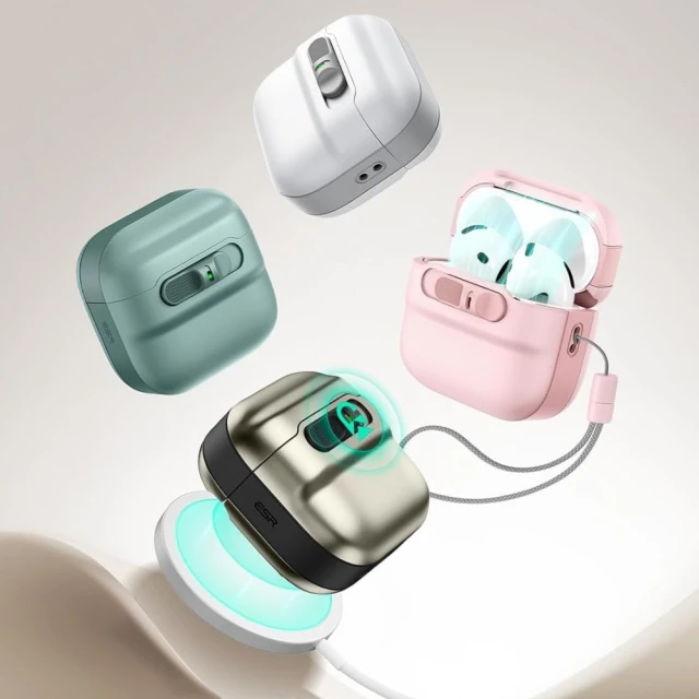 Чохол для навушників ESR Pulse Halolock для AirPods 4 Black with MagSafe (4894240217702)