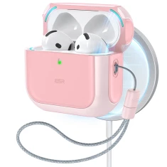 Чехол для наушников ESR Orbit Halolock для AirPods 4 Pink with MagSafe (4894240228906)