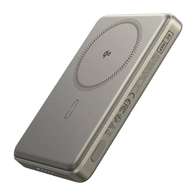 Powerbank магнітний ESR Qi2 MagSlim 5000 mAh Sand (2G5210461)