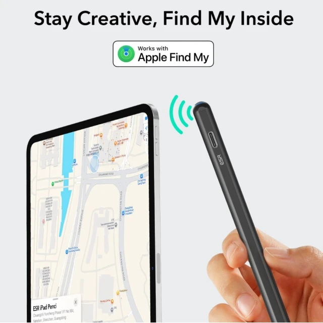 Стилус ESR Geo Digital Black (4894240252154)