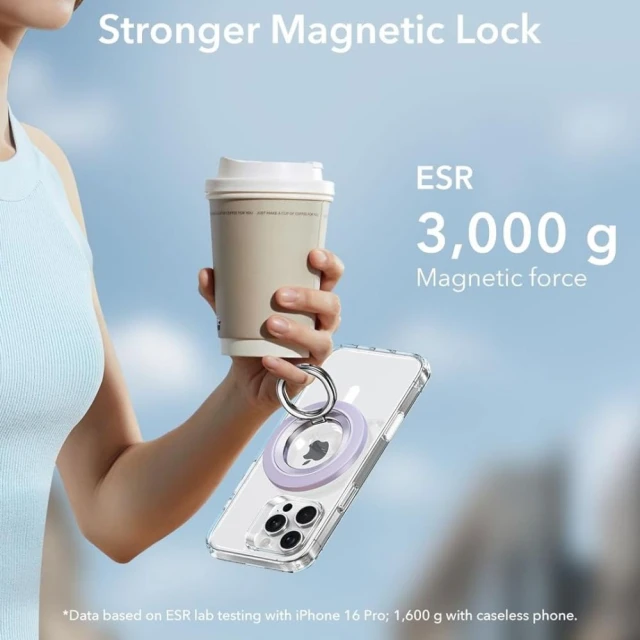 Кільце-тримач ESR Magnetic 360 Halolock Lavender with MagSafe (4894240262931)