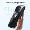 Чохол ESR Classic Hybrid Kickstand для iPhone 17 Clear Black with MagSafe (4894240283080)