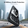 Чохол ESR Classic Hybrid Kickstand для iPhone 17 Pro Max Clear Black with MagSafe (4894240283301)