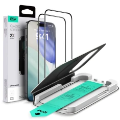 Защитное стекло ESR Ultrafit для iPhone 17 Pro Max Clear (2 pack) (4894240287729)