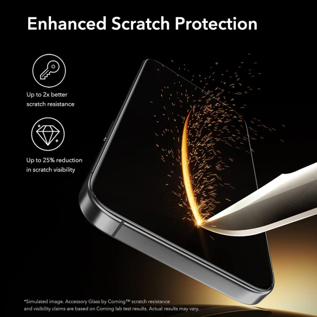 Захисне скло ESR Ultrafit Armorite Pro для iPhone 17 | 16 Pro Clear (4894240287880)
