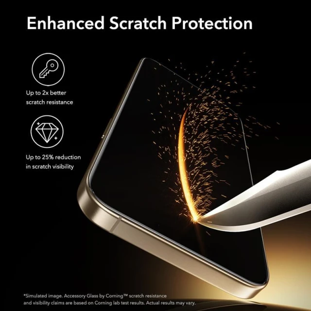 Захисне скло ESR Ultrafit Armorite Pro для iPhone 17 Pro Max Clear (4894240287927)
